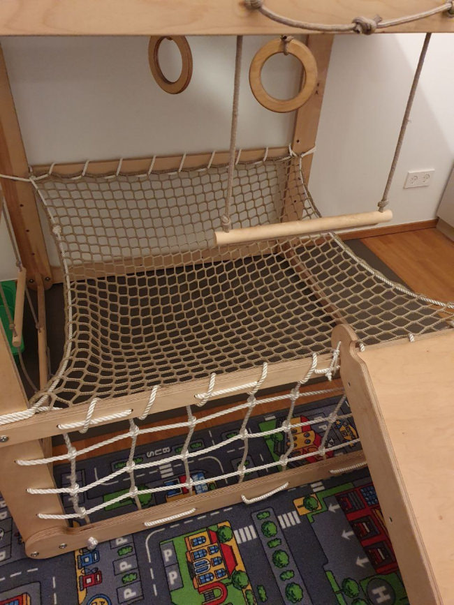 Kundenfoto von Custom-Made Securing Net (by the m²) 5.0/30 mm, Green 