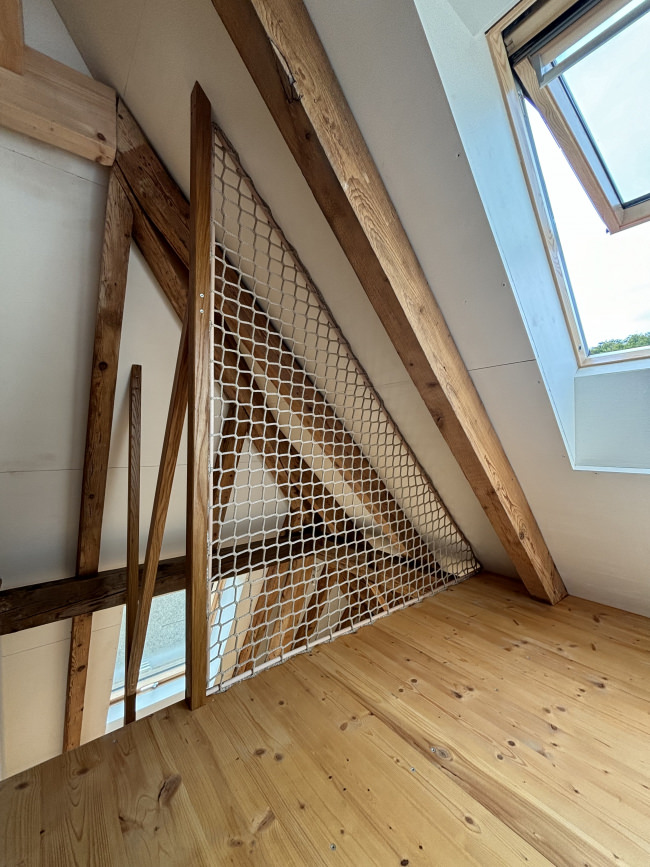 Kundenfoto von Custom-Made Securing Net (by the m²) 5.0/30 mm, Green 