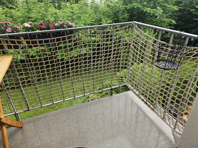 Kundenfoto von Balcony Safety Net for Children (Custom-Made) 