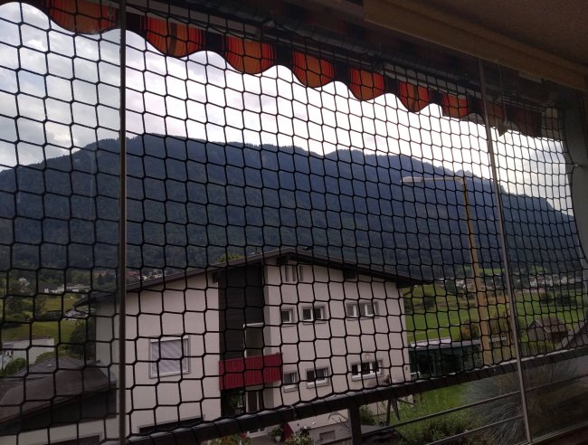 Kundenfoto von Balkonnetz per Quadratmeter (nach Maß) 