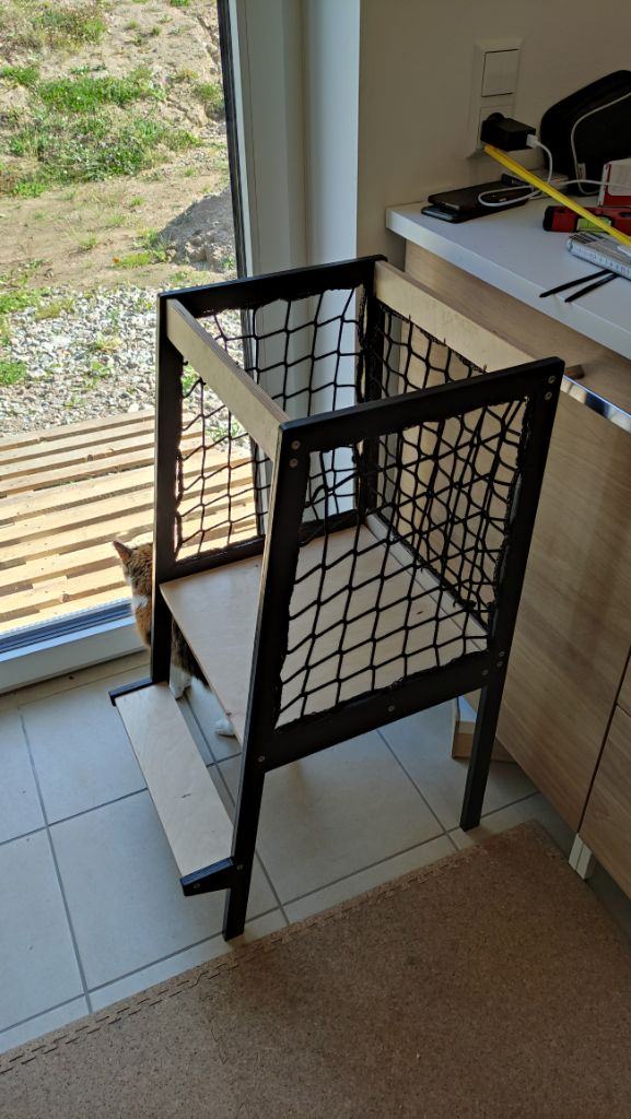 Kundenfoto von Staircase Safety Net by the m² (Made to Measure) 