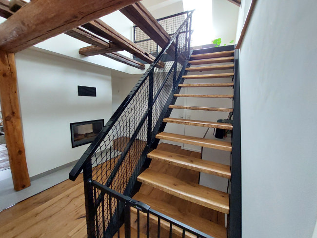 Kundenfoto von Staircase Safety Net by the m² (Made to Measure) 