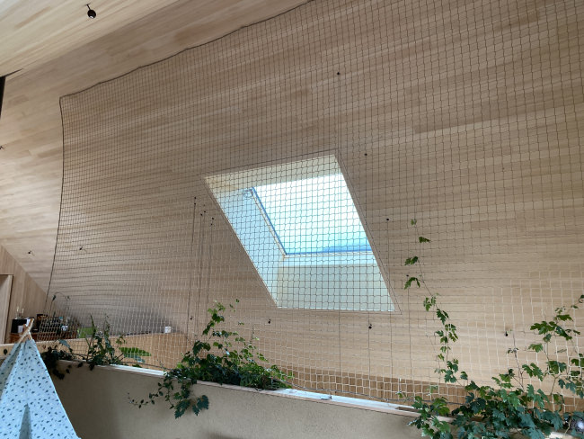 Kundenfoto von Staircase Safety Net by the m² (Made to Measure) 