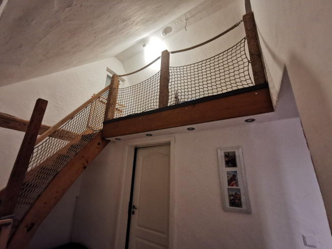 Kundenfoto von Safety Net for stairs/staircases by the m² 