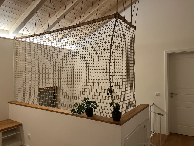 Kundenfoto von Safety Net for stairs/staircases by the m² 