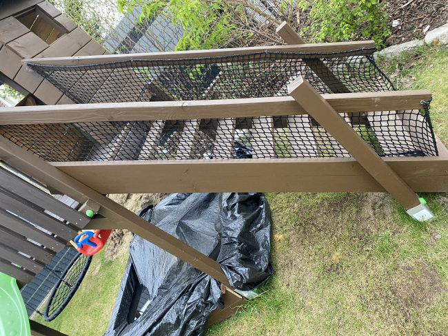 Kundenfoto von Kindergarten Safety Net by the m² (Custom-Made), Black 