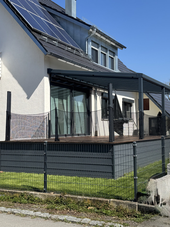 Kundenfoto von Kindergarten Safety Net by the m² (Custom-Made), Black 