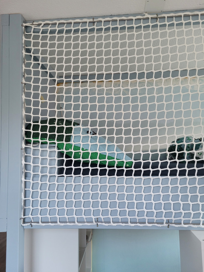 Kundenfoto von Kindergarten-Sicherungsnetz per m² (nach Maß) 
