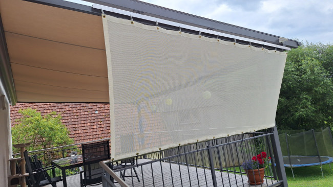 Kundenfoto von Privacy Netting - 50% - by the m² (Custom-Made) 