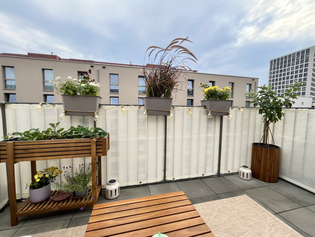 Kundenfoto von Privacy Netting - 50% - by the m² (Custom-Made) 