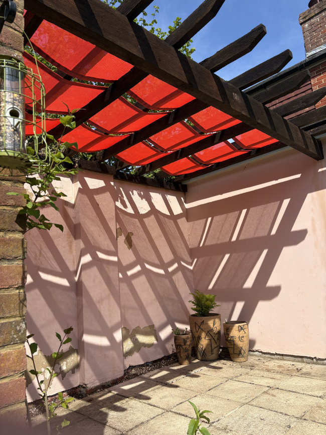 Kundenfoto von Windschutznetz nach Maß für Heim, Garten und Sport 