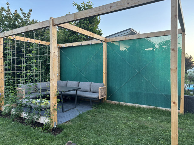 Kundenfoto von Windscreen Net for Home, Garden & Sports 