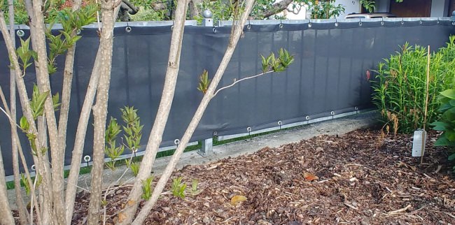 Kundenfoto von Opaque Screen Netting by the m² (Custom-Made) 