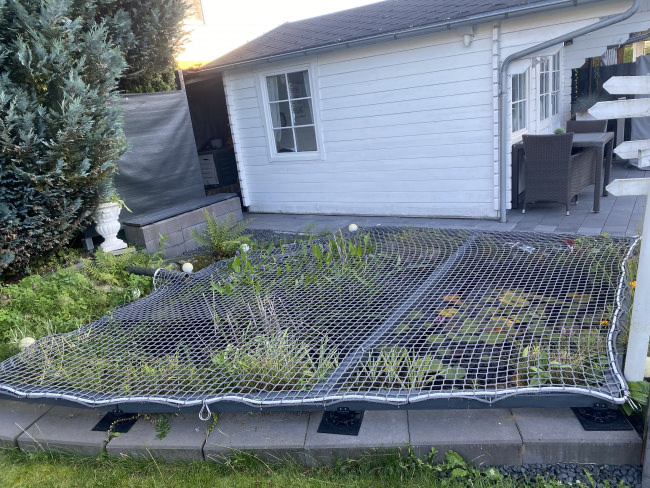 Kundenfoto von Fall Safety Net by the m² (Custom-Made) with Thimble Hooks 