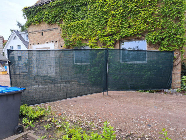 Kundenfoto von Hoarding Screen 1.80 x 3.45 m 