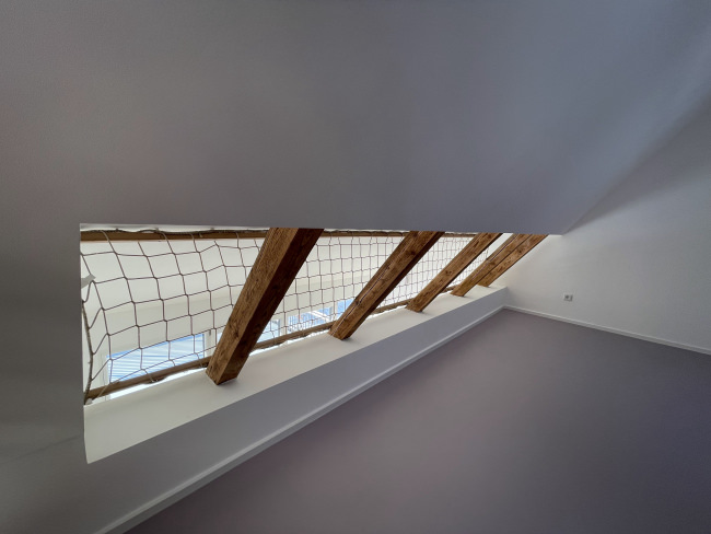 Kundenfoto von Fall Safety Net for Staircase Holes (Custom-Made) 