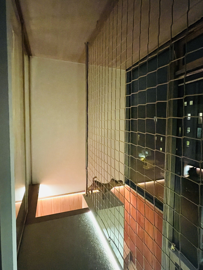 Kundenfoto von Fall Safety Net for Staircase Holes (Custom-Made) 