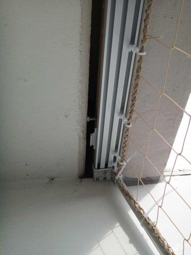 Kundenfoto von Taubenschutznetz per m² (nach Maß) 