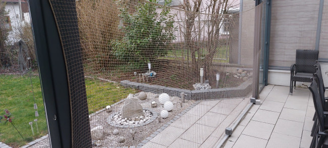 Kundenfoto von Close-Meshed Bird Net with Border (Made to Measure) 