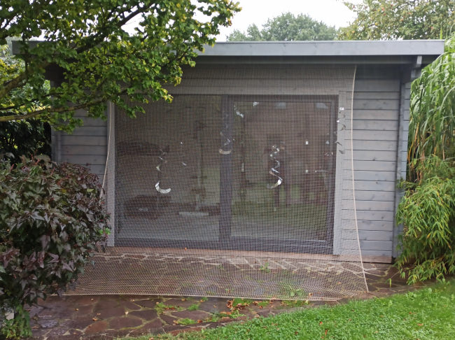 Kundenfoto von Close-Meshed Bird Net with Border (Made to Measure) 