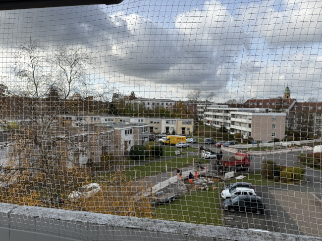 Kundenfoto von Vogelnetz mit Abschlusskante per m² (nach Maß) 