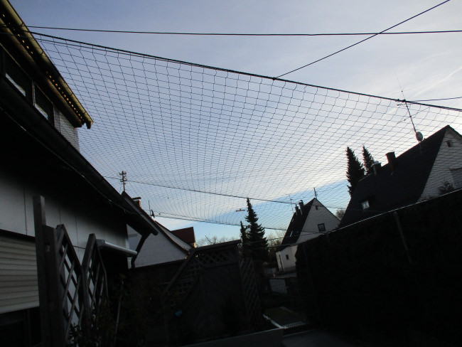 Kundenfoto von Greifvogel-Schutznetz für Hühnergehege nach Maß 