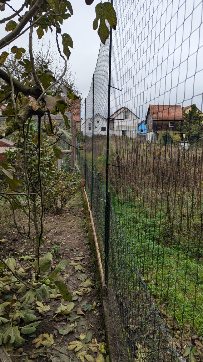 Kundenfoto von Greifvogel-Schutznetz für Hühnergehege nach Maß 