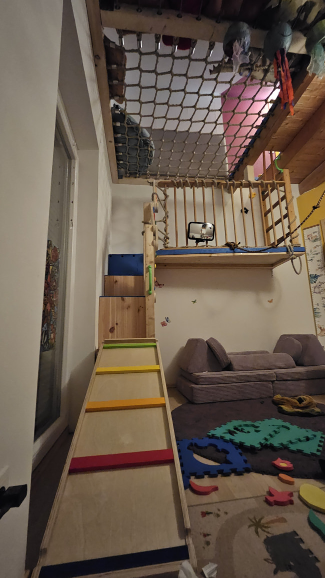 Kundenfoto von Kletternetz aus PP nach Maß 