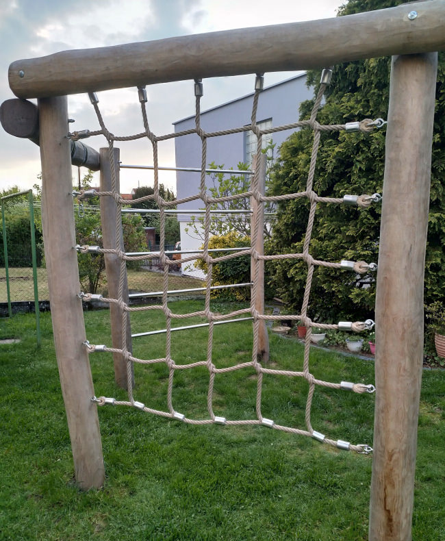 Kundenfoto von Climbing Net of Polypropylene, Mesh Size: 250 x 250 mm 