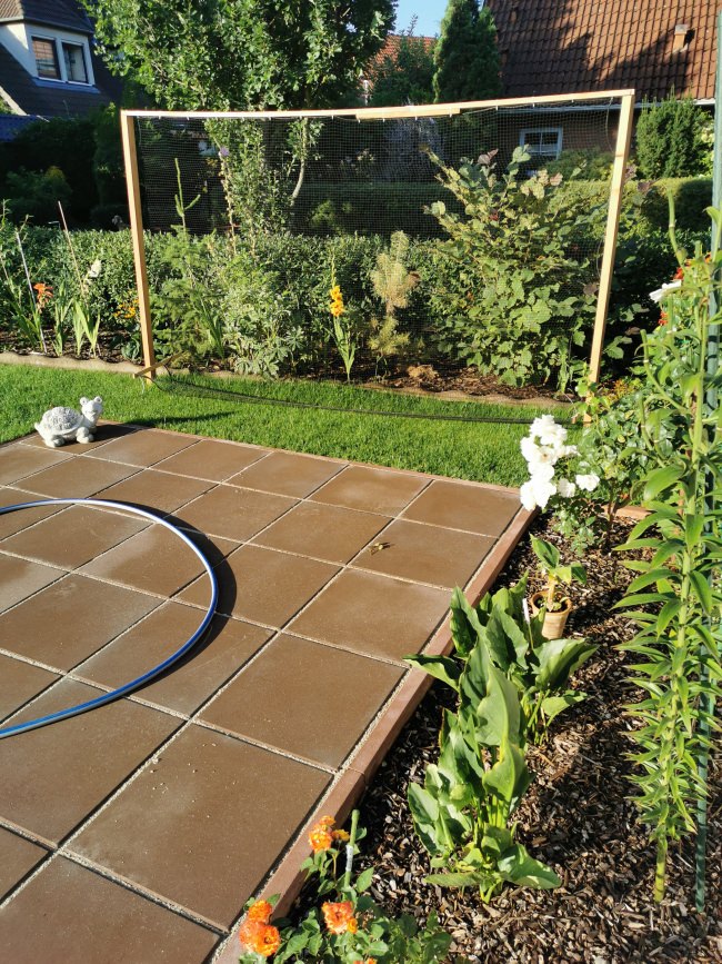 Kundenfoto von Ballfangnetz für Tischtennis per m² (nach Maß) 