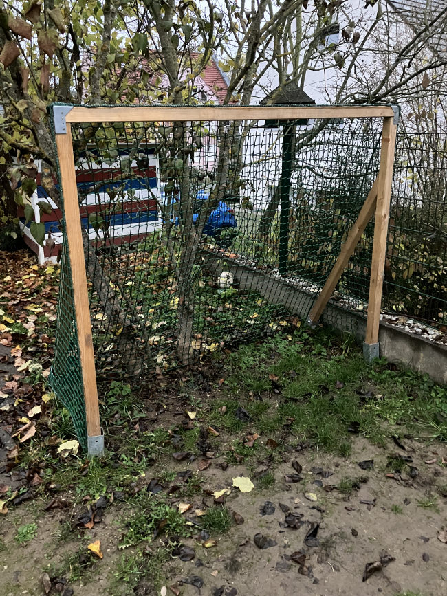 Kundenfoto von Close-Meshed Soccer Goal Net by the m² 