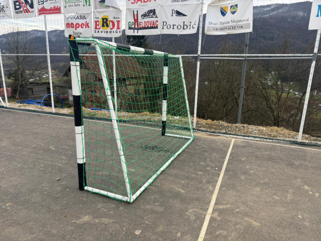 Kundenfoto von Customized Soccer Goal Net 