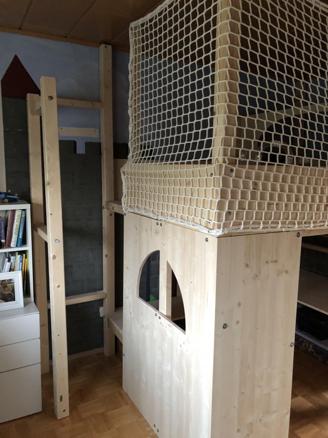 Kundenfoto von Fall Safety Net by the m² (Custom-Made), EN 1263 