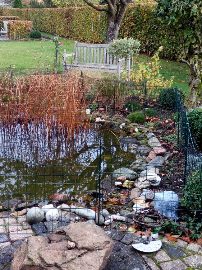 Kundenfoto von Reiher-Schutznetz per m² (nach Maß), schwarz 