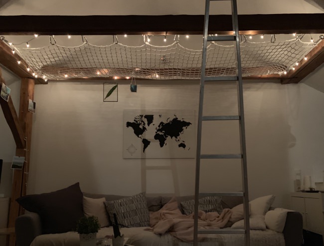 Kundenfoto von Kindergarten-Sicherungsnetz per m² (nach Maß) 