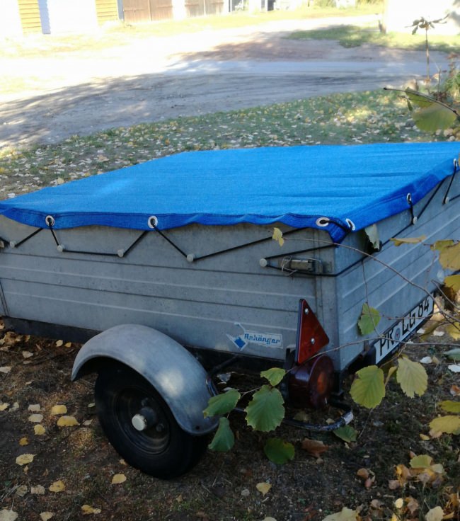 Kundenfoto von Custom-Made Trailer Cover Sheeting (by the m²) 