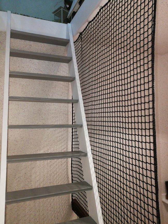 Kundenfoto von Kindergarten Safety Net by the m² (Custom-Made), Black 