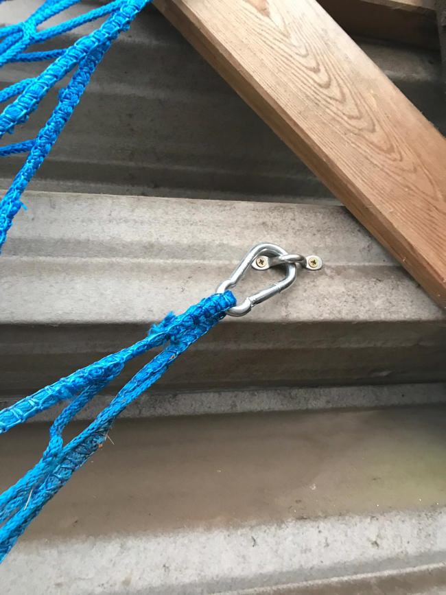 Kundenfoto von Nirosta stainless steel eye strap with drilled holes M6 