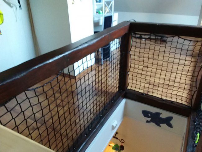 Kundenfoto von Staircase Safety Net by the m² (Made to Measure) 