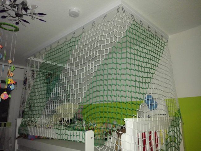 Loft Bed Net by the m² (Made to Measure)