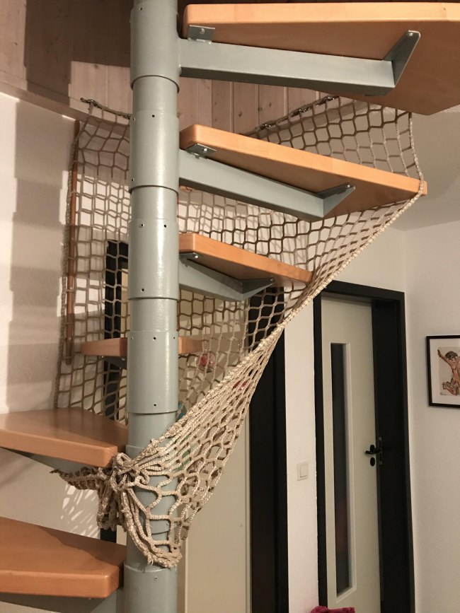 Kundenfoto von Kindergarten-Sicherungsnetz per m² (nach Maß) 