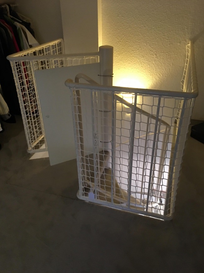 Kundenfoto von Staircase Safety Net by the m² (Made to Measure) 