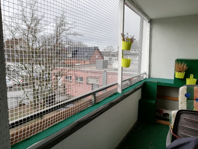 Kundenfoto von Extra Strong Cat Safety Net, Custom-Made 