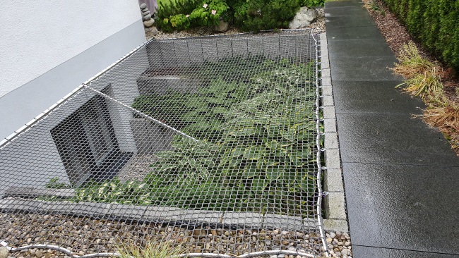 Kundenfoto von Fall Safety Net by the m² (Custom-Made), EN 1263 