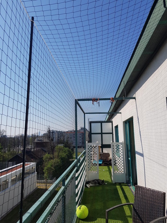 Kundenfoto von Safety Net by the m² (Made to Measure) 1.0/50 mm 