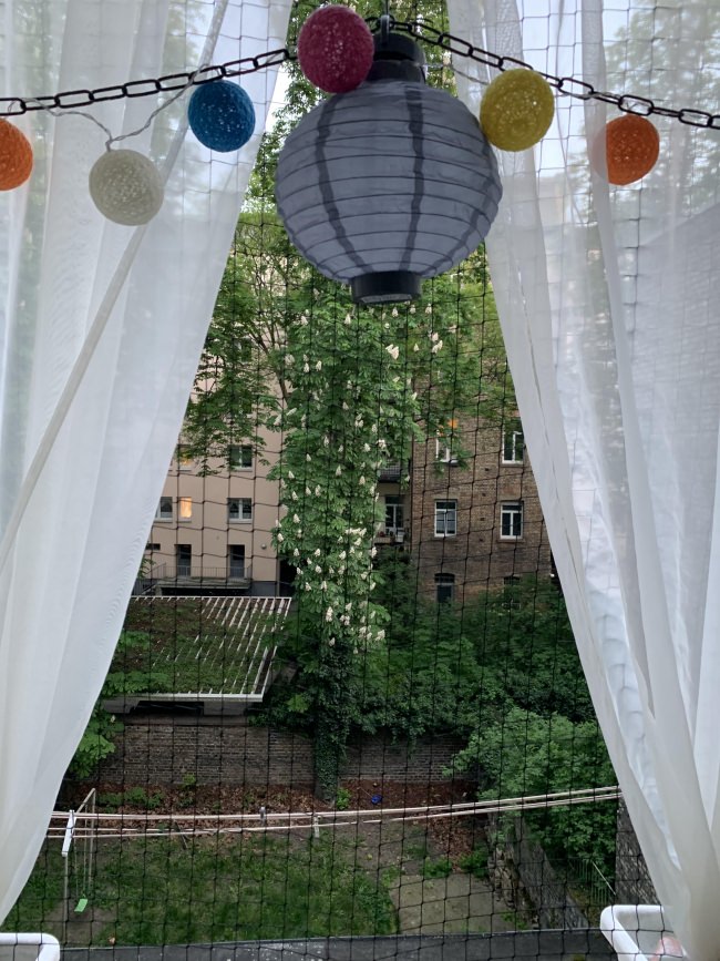 Kundenfoto von Vogelschutznetz per m² (nach Maß) 