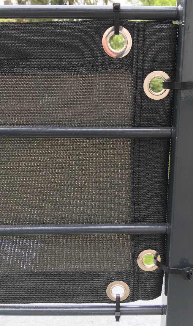 Kundenfoto von Opaque Screen Netting by the m² (Custom-Made) 