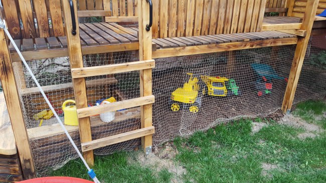 Kundenfoto von Vogelschutznetz per m² (nach Maß) 