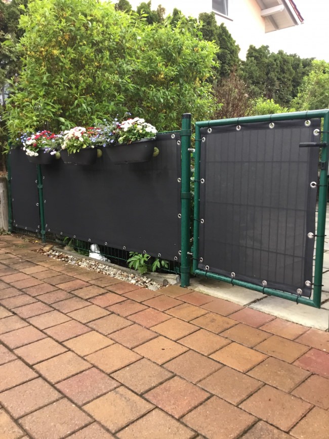 Kundenfoto von Opaque Screen Netting by the m² (Custom-Made) 