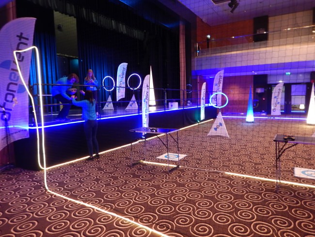 Kundenfoto von Flame-Retardant Drone Safety Net for Drone Arenas 